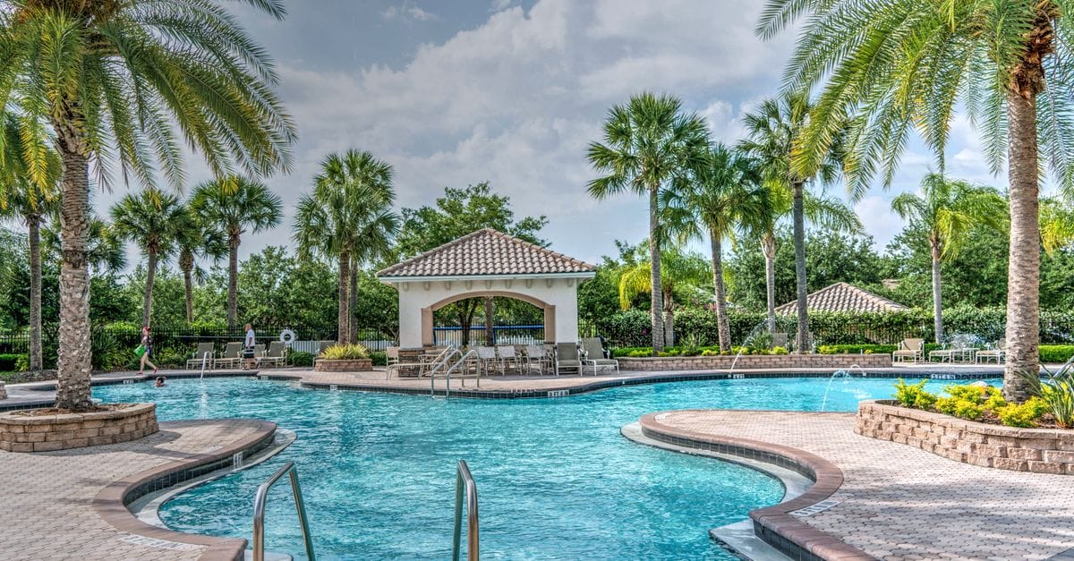 Modern Pool Resurfacing with Glass Tiles